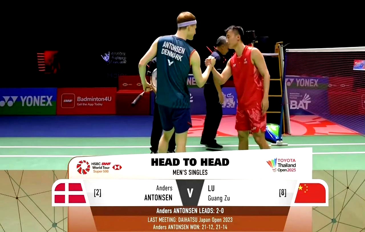 包含泰国羽毛球队横扫韩国羽毛球队，安赛龙绝境逆转的词条